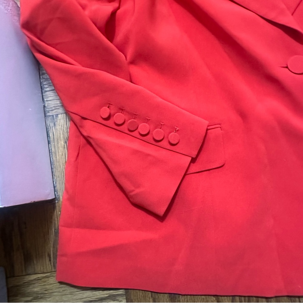 Sergio Hudson for Target Women's Red Blazer, 1X, plus size - Picture 5 of 6